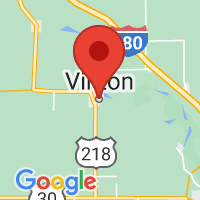 Map of Vinton, IA US